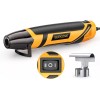 SEEKONE Mini Heat Gun, 350W 2-Temp Settings 500℉ & 842℉
