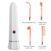 4 Tubes High Frequency Facial Wand Rechargeable Portable Skin Tightening