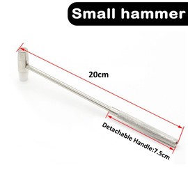 Watchband Repair Hammer, 20cm Small Jewelry Hammer, Double-Sided Watch Repair Tool