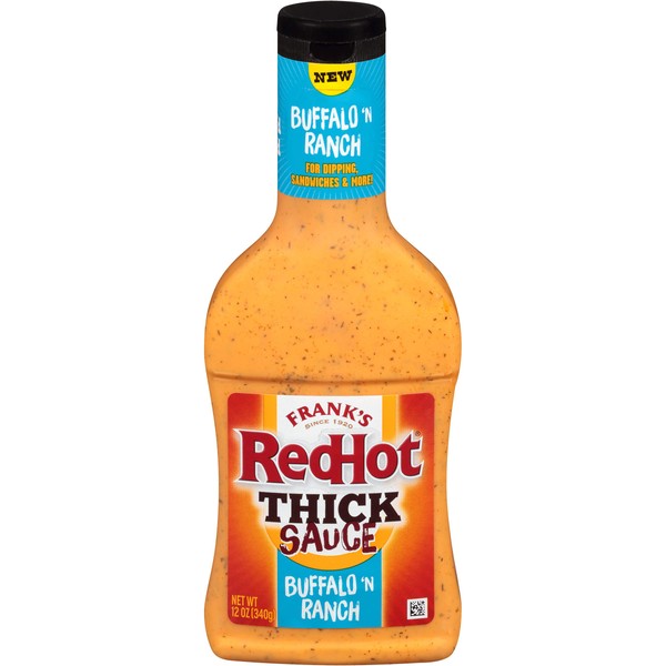 Frank's RedHot Buffalo 'N Ranch Thick Sauce, 12 Ounce