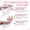 Collagen Face Mask,Collagen Mask Overnight,Deep Collagen Overnight Sheet Mask,Moist Collagen