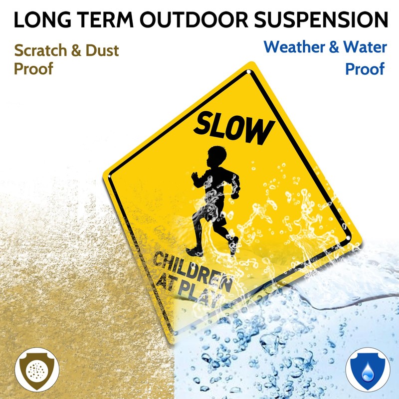 BTHUKO 12 x 12 inch “Slow - Children at Play”