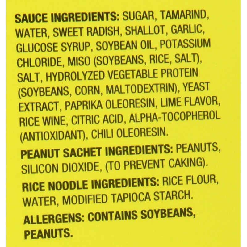 Taste of Thai Padthai Noodle Quick Meal, 5.7500-Ounce (Pack of