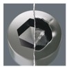 Wera 071075 3840/1 Stainless Torsion Bit, Hexagon 5.0X25
