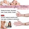 Tattoos for Graduation Custom Temporary Tattoos Body Markers with Face