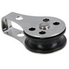 Type 2 Marine Pulley Block 26mm Diameter Nylon Wheel Stainless