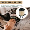 2 Pack TP1015 Fuel Filter for 6.6L Duramax Diesel Compatible