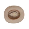 Scala Classico Men's Crushable Felt Outback Hat Tan