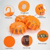 HEIGPAN GP906 LED Road Flares Safety Flashing Warning Lights Kit,