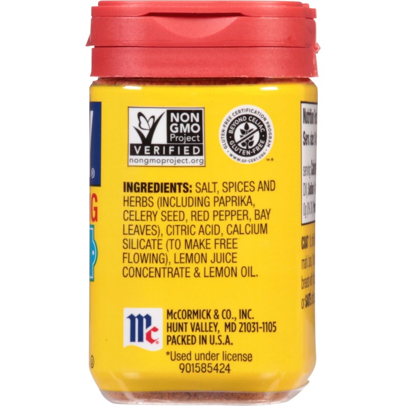 Old Bay Seasonings Lemon Herb, 2.3 oz