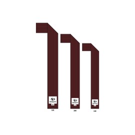 Starpro Martial Arts Grading Belt - 7 Stitch Cotton - 9 Colours - Lightweight Design for Karate Judo Taekwondo Training and Competition - 240 cm 280 cm 320 cm