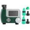 DualOutlet Timer Irrigation System Controller Intelligent Large Display Watering Controller