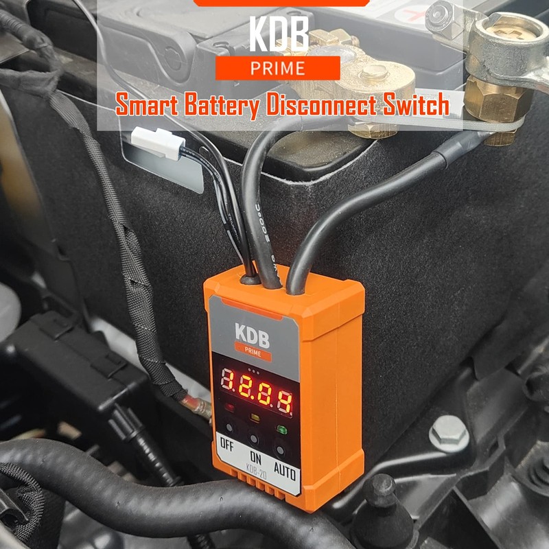 12V Car Battery Protector, Smart Automatic Battery Voltage Disconnect Switch