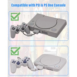 JZW-Shop PS1 Memory Card with 512MB Micro SD Card, High Speed Game Memory Card for PS1 & PS One Console, Supports Firmware Upgrade and Saves Game Data Black