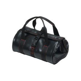 Pearl Metal D-6779 Lunch Bag, Coin Opening, Cold Retention, PEVA, Black, Home Label Tool