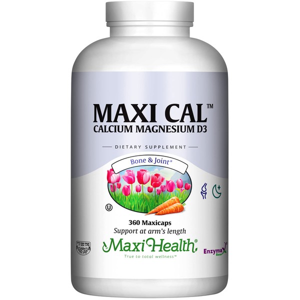 Maxi Health Calcium - with Vitamin D3 and Magnesium (360 Count)
