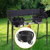 Bbcuepro 12FT QCC1 Low Pressure Propane Regulator and Hose -