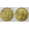 1963 British Uncirculated Threepence 3D Pre Decimal Coin