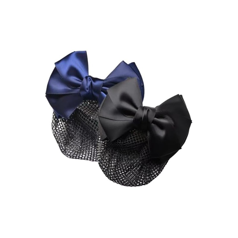 2 redecillas para moño gorros para el cabello con lazo