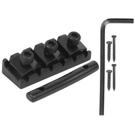 6 Strings Guitar String Locking Nut 42mm Electric Guitar String Nut with Mounting Screws and Wrench (GE99)