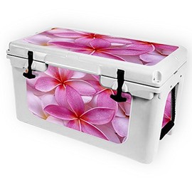 MightySkins (Cooler Not Included) Skin Compatible with RTIC 45 Cooler (2017 Model) - Flowers | Protective, Durable, and Unique Vinyl Decal wrap Cover | Easy to Apply | Made in The USA