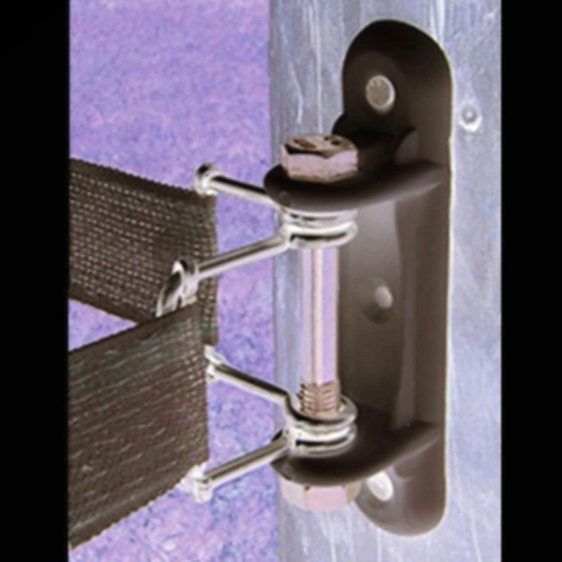 QMARK 4 Pack Electric Fence Corner Insulator, End Insulator with