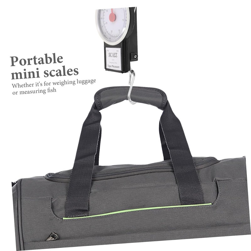 Zerodeko 3 Piezas Báscula Portátil de Viaje con Gancho Manual