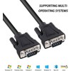 DTECH DB9 to DB9 RS232 Serial Cable Male to Male