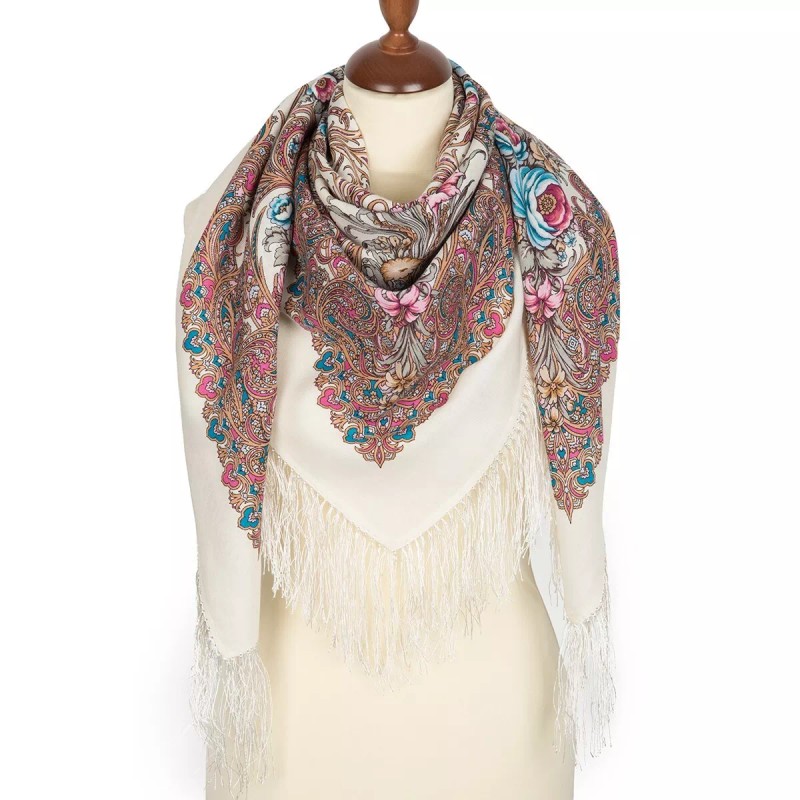Pavlovo Posad Shawl Manufactory Pavlov Posad Scarf Folklore Tradition 110x110