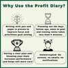 The Profit Diary- Car Sales Daily Planner & Tracker- Optimize