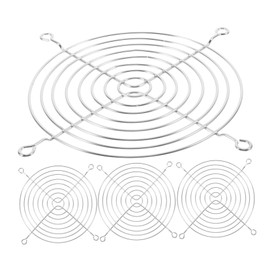 OSALADI 20pcs Dustproof Fan Grill Mesh for Pc Cases Protective Cover with Mounting Screws for Enhanced Cooling and Optimal Heat Management Gaming and Full Tower Setups