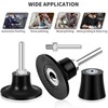 3Pack Disc Pad Holder, 1" 2" 3" Roll Lock Disc