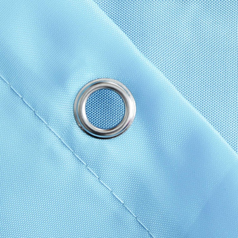 Furlinic Shower Curtain 94x78 Fabric Extra Long Waterproof Weighted Bottom