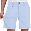 Ben Sherman Mens Four Way Stretch Tech Golf Shorts, Light