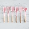 GreenLife Cooking Tools and Utensils, 7 Piece Nylon and Wood