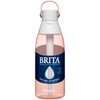 Brita Hard-Sided Plastic Premium Filtering Water Bottle, BPA-Free, Reusable, Replaces