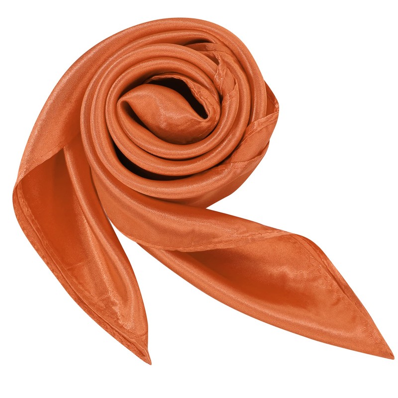 Zando Silk Head Scarf Wrap Neck Scarf Women Silk Feeling