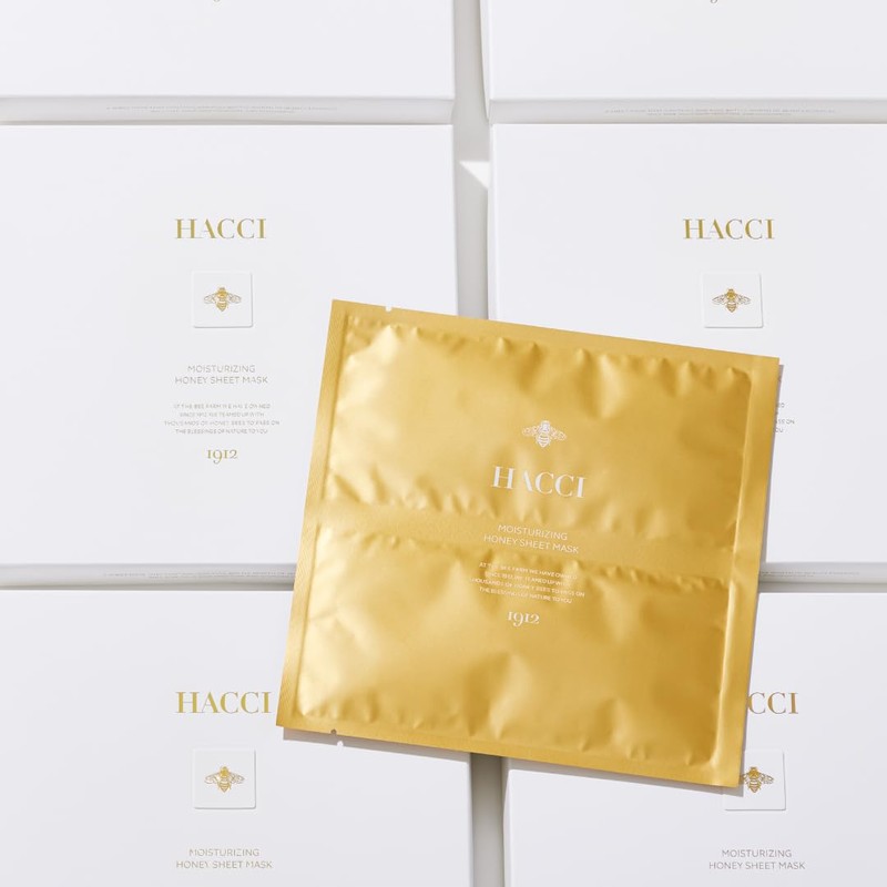 HACCI Sheet Mask (1 Piece), DePacos Luxury Cosmetics, Luxurious Facial