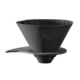 Zebrang V60 - Gotero plano para exteriores, ligero, fácil de llevar, tamaño de bolsillo para 1 a 4 tazas de café