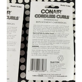 Conair Cordless Curls Model TC2BC Thermal Replacement Cartridges Sealed