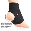 2 Pcs Ankle Support Brace, Adjustable Ankle Support Wrap, Ankle