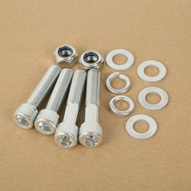 XMT-MOTO Chrome 1" Shock Lowering Drop Kit fits for HARLEY VRSC V-ROD 2002-2017