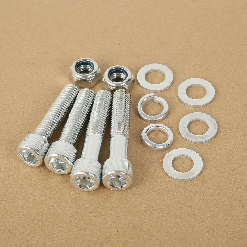 XMT-MOTO Chrome 1" Shock Lowering Drop Kit fits for HARLEY