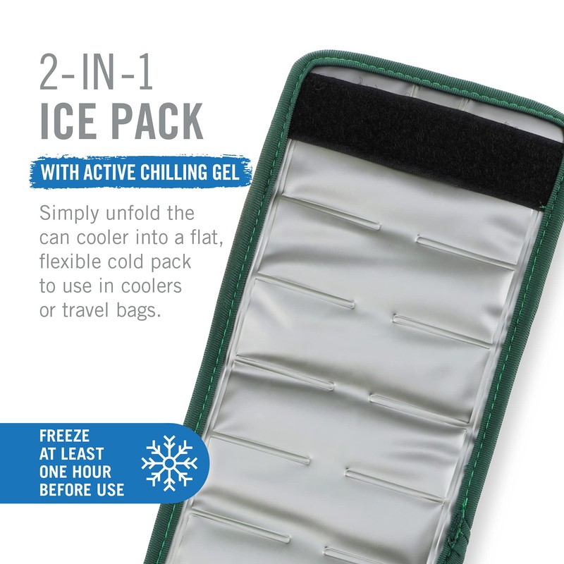 HOST Insta-Chill Can Cooler Flexible Freezable Gel and Ice Pack