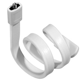 YOCDNOV 1 x Phone Holder, Swivel-Tilt Mounting Bracket, Camera Mount, Flexible and Adjustable, Compatible with Most Baby Monitors for Cot Bed Railing (White)