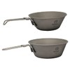 MYsk Folding Titanium Shera Cup (15.9 fl oz (450 ml)