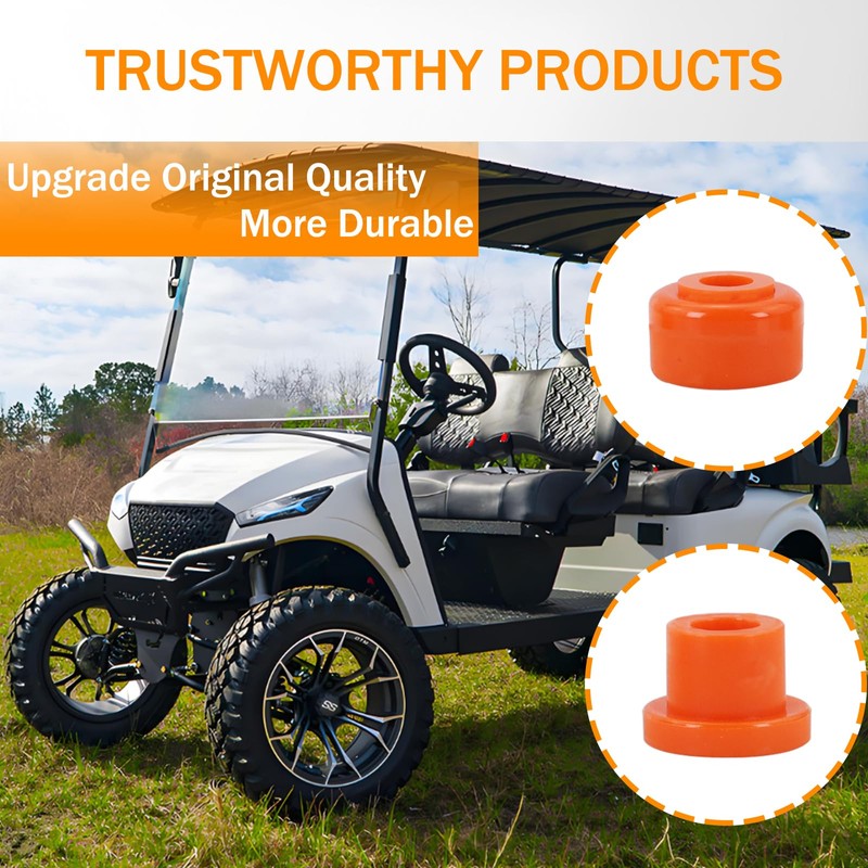 Replacement A-Arm Bushing Kit for GTW Golf Cart Front A-Arm