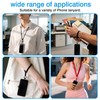 4-Pack Tether Tabs for Phones – Non-Adhesive Lanyard Patches for