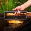 Blackstone 5553 Pre-Seasoned Cast Iron Griddle Press Medium Heavy Duty-Meat,
