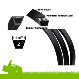 041-1560-00 Lawn Mower 54” Deck Belt 5/8" x 156" Replaces for Bad Boy Ref No B-153 John Deere TCU18603